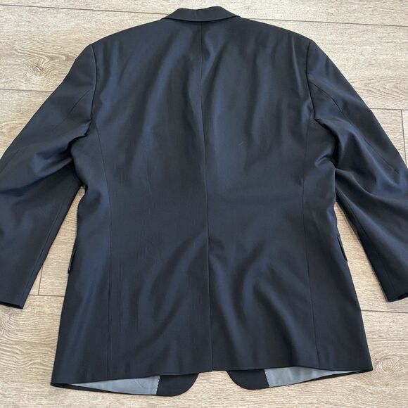 Hugo Boss Rossellini Wool Sport Coat Blazer Mens 42S Black USA - Picture 6 of 10